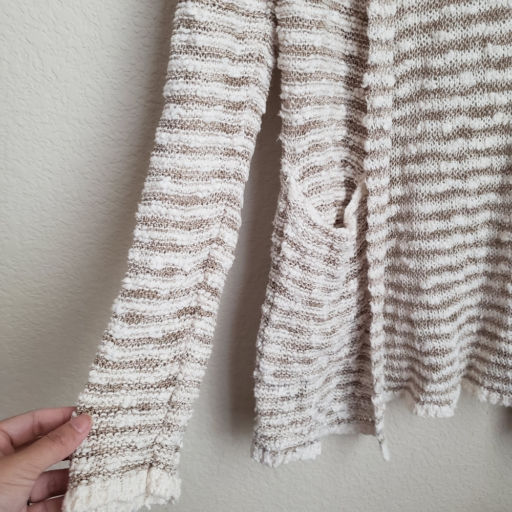 Anthropologie Moth Marled Knit Hooded Cardigan S - Picture 4 of 10